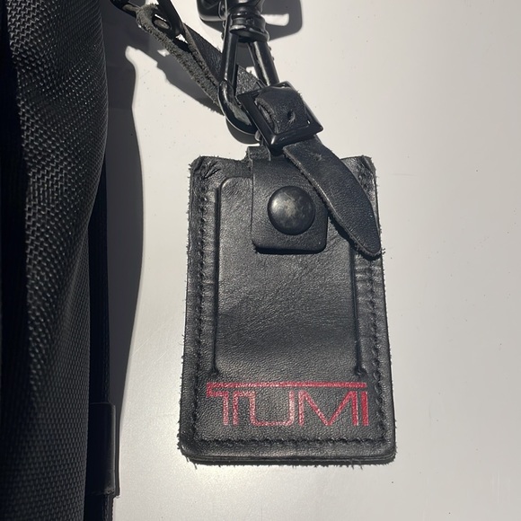 Tumi Bags Tumi Black Canvas Laptop Bag With Shoulder Strap Euc